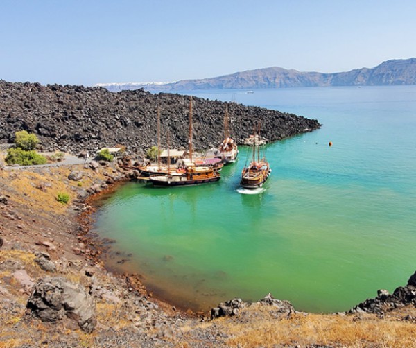 boat trip to volcano